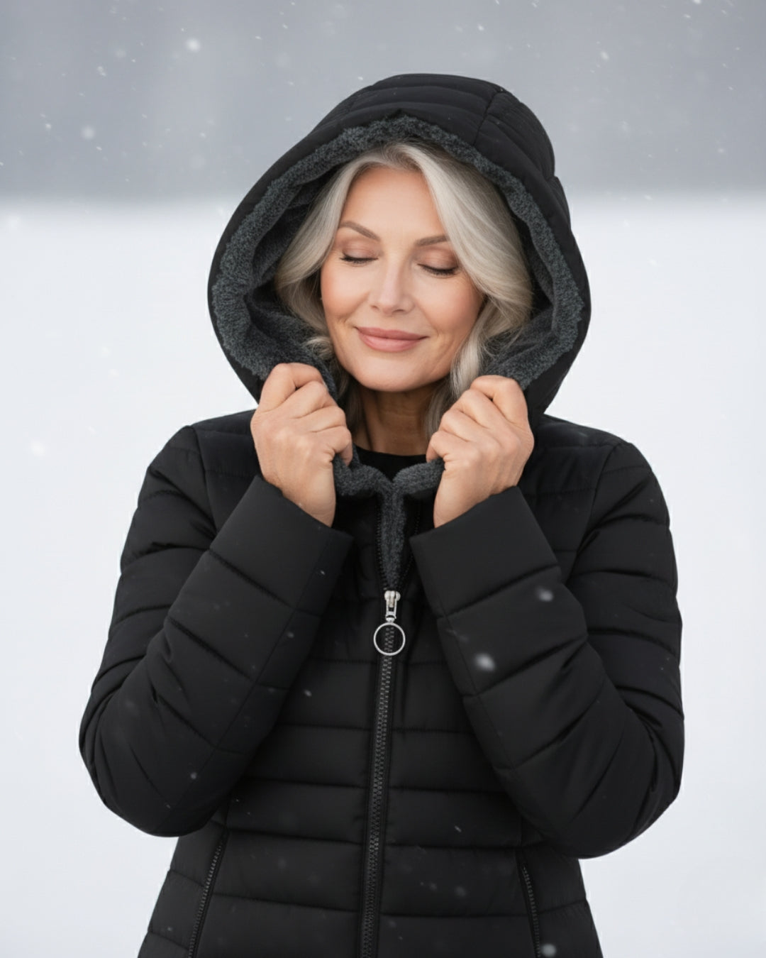 Harriet | Fleece Lined Puffer Coat