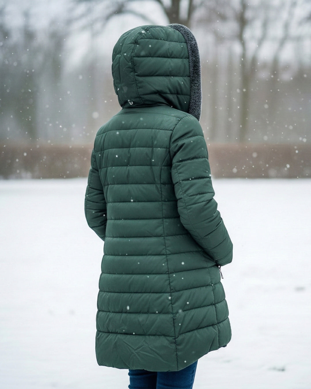 Harriet | Fleece Lined Puffer Coat