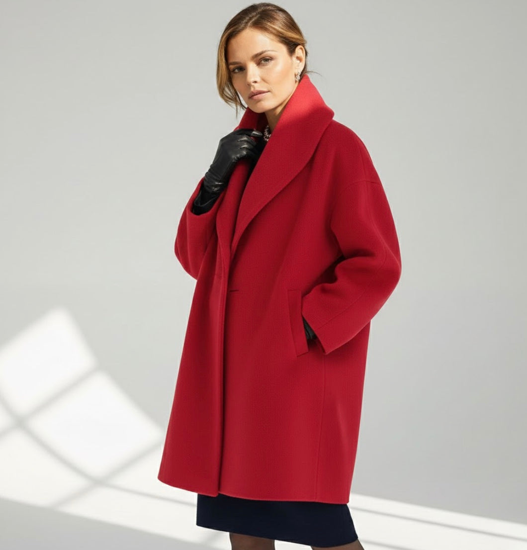 Élyane™ – Manteau cocon chic, chaleur douce & élégance naturelle