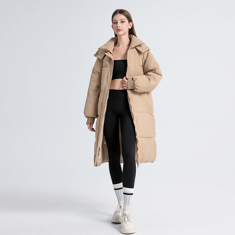 Clarisse™ — Manteau long matelassé élégant hivernal