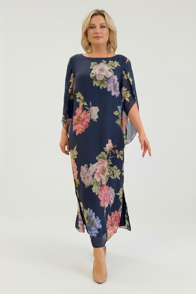 Marianne™ — Robe maxi florale élégante fluide