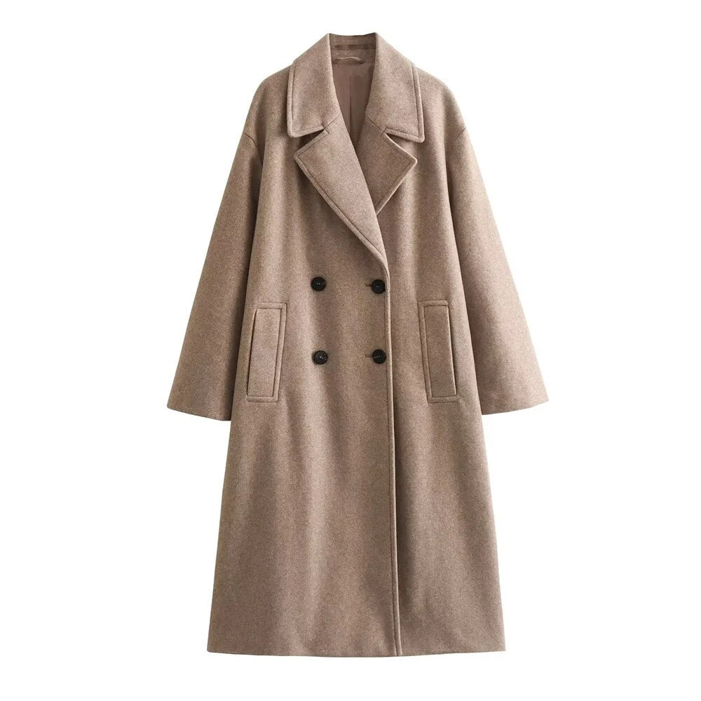 LYNA - WARM WINTER COAT WITH ELEGANT DESIGN